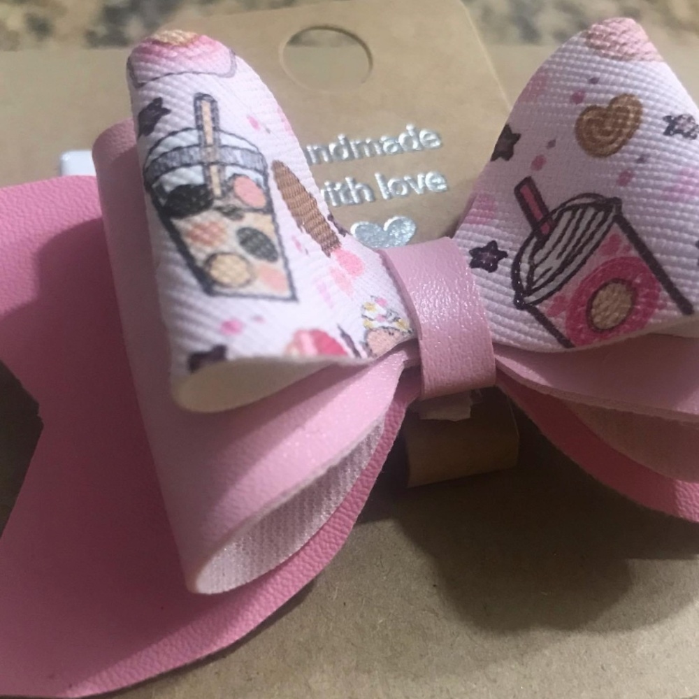 FauxLeather bows